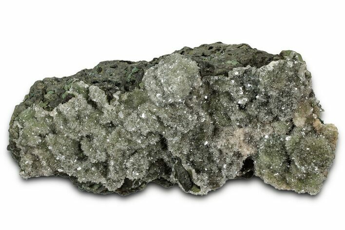Sparkling Heulandite Crystal Cluster - India #348326
